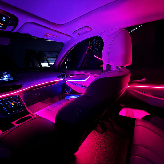 Car Interior Ambient Lighting